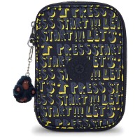 ученически,принадлежности,kipling,100,pens,pencil,case,black,(let´s,play,print)