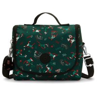 чанта,раници,kipling,new,kichirou,6l,lunch,bag,green,(soccer,print)