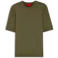блуза,мъжки,пуловери,дамски,пуловери,hugo,san,carl,cv,short,sleeve,sweater,green,(open,green)