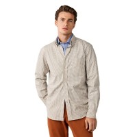 риза,с,дълъг,ръкав,дамски,ризи,мъжки,ризи,façonnable,gingh,pop,long,sleeve,shirt,beige,(grain,beige)