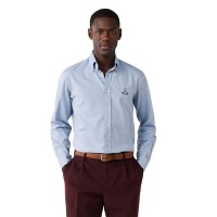 риза,с,дълъг,ръкав,дамски,ризи,мъжки,ризи,façonnable,plain,mel,birdi,long,sleeve,shirt,blue,(horizon,blue)