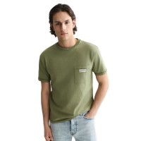 тениска,мъжки,тениски,дамски,тениски,scotch,&,soda,184696,short,sleeve,t,shirt,green,(oil,green)