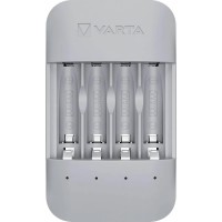 батерии,varta,57683,batteries,charger,silver,(grey,white)