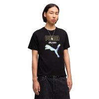 тениска,мъжки,тениски,дамски,тениски,puma,graphics,cyber,short,sleeve,t,shirt,black,(puma,black)