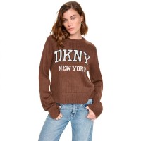 блуза,мъжки,пуловери,дамски,пуловери,dkny,dw7000707,sweater,brown,(chestnut,ivory,black,brown)