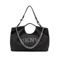 чанта,за,през,рамо,всички,чанти,dkny,mabel,large,shoulder,bag,black,(black,silver,black)