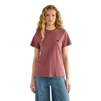тениска,мъжки,тениски,дамски,тениски,wrangler,sign,off,short,sleeve,t,shirt,pink,(rose,brown)
