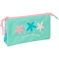 ученически,принадлежности,safta,triple,stars,pencil,case,blue,(multicolor)