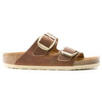 сандали,дамски,сандали,и,чехли,birkenstock,arizona,big,buckle,natural,leather,oiled,narrow,sandals,brown,(cognac)