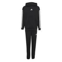 анцуг,детски,анцузи,adidas,3,stripes,essentials,fleece,tracksuit,black,(black)