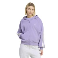 блуза,дамски,блузи,adidas,kit,3,stripes,full,zip,sweatshirt,purple,(magic,lilac,off,white)
