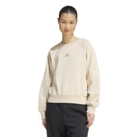 блуза,дамски,блузи,adidas,kit,small,logo,sweatshirt,beige,(crystal,linen)