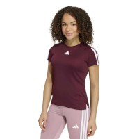 тениска,мъжки,тениски,дамски,тениски,adidas,training,essentials,3,stripes,short,sleeve,t,shirt,purple,(maroon,white)