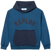 блуза,детски,блузи,replay,sb91ij.000.724b9w,sweatshirt,blue,(sailor,blue)