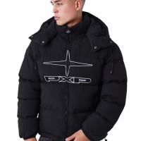 яке,мъжки,якета,дамски,якета,и,палта,project,x,paris,crinkle,padded,jacket,black,(black)
