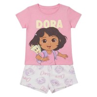 пижама,детски,пижами,cerdá,single,jersey,dora,la,exploradora,short,sleeve,pyjama,pink,(pink)