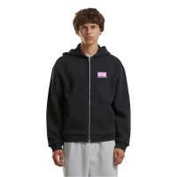 тениска,мъжки,пуловери,mister,tee,unleashed,power,full,zip,sweatshirt,black,(black)