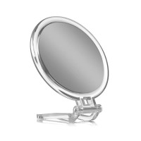 специфични,козметични,продукти,gillian,jones,hand,stand,x1,x10,makeup,mirror,silver,(silver)