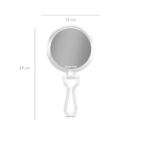 специфични,козметични,продукти,gillian,jones,hand,stand,x1,x7,makeup,mirror,clear,(silver)