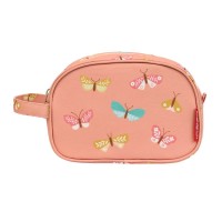 несесер,тоалетни,принадлежности,a,little,lovely,company,butterflies,wash,bag,orange,(multicolor)