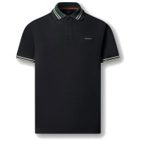 дамски,блузи,с,яка,мъжки,блузи,с,яка,hackett,hm5600230,short,sleeve,polo,black,(black)