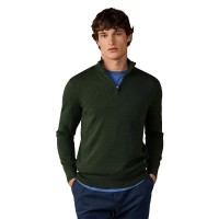 блуза,мъжки,пуловери,дамски,пуловери,hackett,hm7000315,half,zip,sweater,green,(hunter,green)