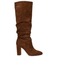 обувки,дамски,боти,мъжки,боти,lauren,artizan,suede,heel,boots,brown,(tobacco)