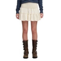 пола,дамски,поли,и,рокли,superdry,tiered,jersey,short,skirt,white,(desert,bone,off,white)