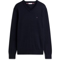 блуза,мъжки,пуловери,дамски,пуловери,tommy,hilfiger,mw0mw42249,v,neck,sweater,blue,(desert,sky)