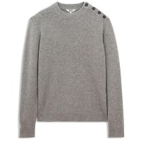 блуза,мъжки,пуловери,дамски,пуловери,aigle,aiw26mkni001,sweater,grey,(dark,heather,grey)