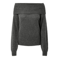 блуза,мъжки,пуловери,дамски,пуловери,yas,johi,sweater,grey,(medium,grey,melange)