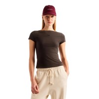 тениска,мъжки,тениски,дамски,тениски,new,balance,open,back,fitted,short,sleeve,t,shirt,brown,(grey)