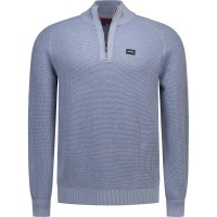 блуза,мъжки,пуловери,дамски,пуловери,nza,new,zealand,26gn491,half,zip,sweater,blue,(soft,ocean,melange)