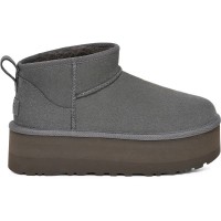 обувки,дамски,боти,мъжки,боти,ugg,classic,ultra,mini,platform,boots,refurbished,grey,(charcoal)