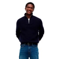 блуза,мъжки,пуловери,дамски,пуловери,tommy,hilfiger,fisherman,half,zip,sweater,blue,(navy,blue,navy,blue)
