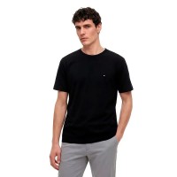 тениска,мъжки,тениски,дамски,тениски,tommy,hilfiger,mw0mw37313,short,sleeve,t,shirt,black,(black)