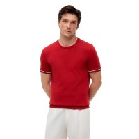 тениска,мъжки,тениски,дамски,тениски,tommy,hilfiger,mw0mw42676,short,sleeve,t,shirt,red,(magma,red)