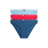 дамско,бельо,дамски,бикини,и,танкини,tommy,hilfiger,uw0uw06141,plus,size,panties,3,units,blue,pink,(vivid,pink,light,powder,blue,aqua,sea)