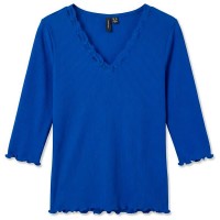 тениска,мъжки,тениски,дамски,тениски,vero,moda,nana,sleeveless,v,neck,t,shirt,blue,(surf,the,web)