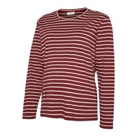 тениска,мъжки,тениски,дамски,тениски,mamalicious,amila,vita,maternity,long,sleeve,t,shirt,red,(windsor,wine,stripes,snow,white)