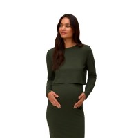 пола,дамски,поли,и,рокли,mamalicious,kerrie,maternity,long,skirt,green,(forest,night)