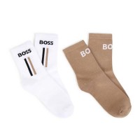 чорапи,мъжки,чорапи,дамски,чорапи,boss,j53592,socks,2,pairs,brown,white,(cookie)