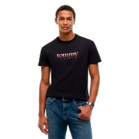 тениска,мъжки,тениски,дамски,тениски,tommy,jeans,dna,regular,fit,short,sleeve,t,shirt,black,(black)