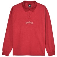 дамски,блузи,с,яка,мъжки,блузи,с,яка,quiksilver,belem,heavy,long,sleeve,polo,red,(oxblood,red)