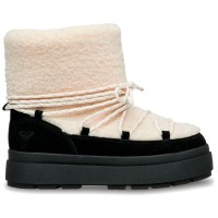 обувки,дамски,боти,мъжки,боти,roxy,shamana,boots,beige,(black)