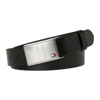 колан,колани,tommy,hilfiger,plaque,adjustable,35,mm,belt,refurbished,black,(black)