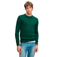 блуза,мъжки,пуловери,дамски,пуловери,superdry,preppy,cotton,sweater,green,(forest,green)
