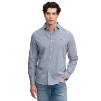 футболна,фланелка,дамски,ризи,мъжки,ризи,superdry,cut,away,poplin,long,sleeve,shirt,blue,(micro,navy,gingham)