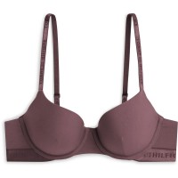 дамско,бельо,дамски,бикини,и,танкини,tommy,hilfiger,uw0uw06529,bra,purple,(chocolate,clove)