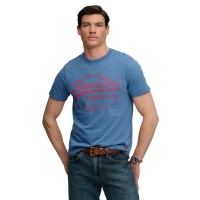 тениска,мъжки,тениски,дамски,тениски,superdry,vintage,logo,classic,short,sleeve,t,shirt,blue,(wedgewood,blue)